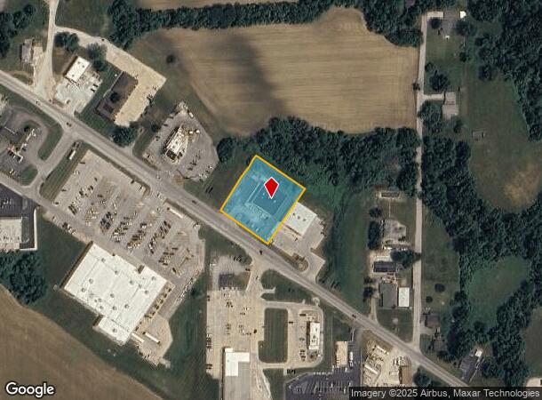  1798 E State Road 163, Clinton, IN Parcel Map