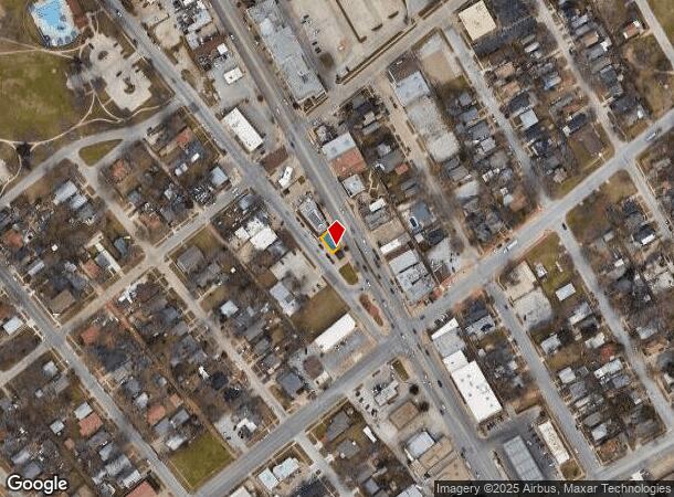  1421 N Main St, Fort Worth, TX Parcel Map