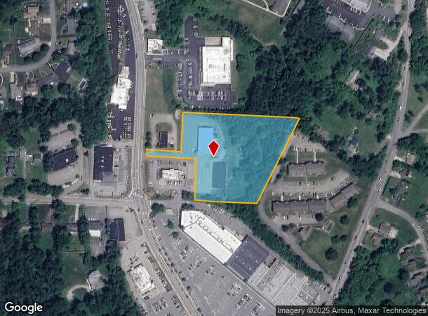  5187 Library Rd, Bethel Park, PA Parcel Map