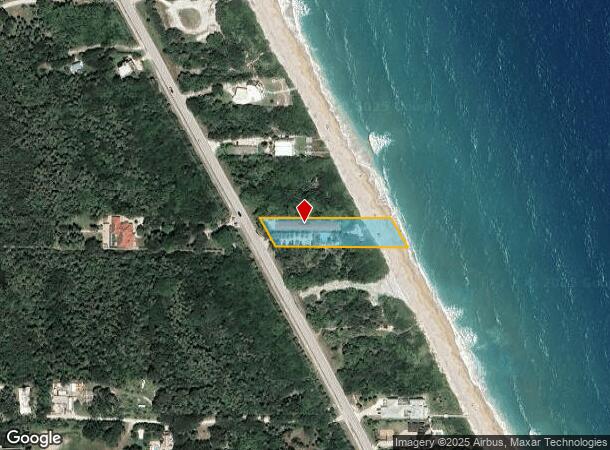 8795 S Highway A1a, Melbourne Beach, FL Parcel Map