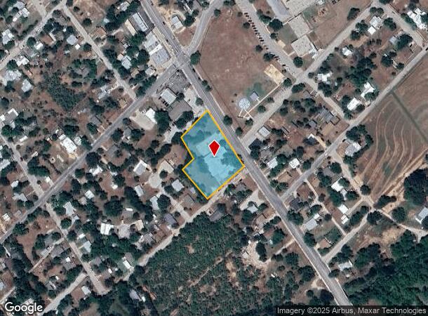  2719 Austin Ave, Brownwood, TX Parcel Map