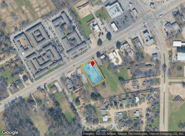  2802 E Ledbetter Dr, Dallas, TX Parcel Map