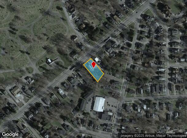  93 Tompkins St, Cortland, NY Parcel Map