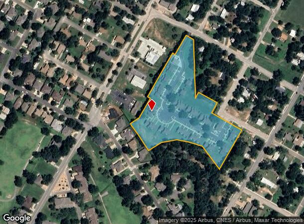 1106 Brazos St, Marble Falls, TX Parcel Map