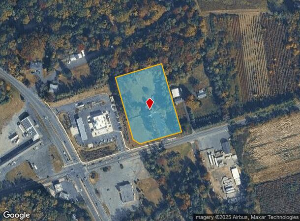 745 Monmouth Rd, Chesterfield, NJ Parcel Map