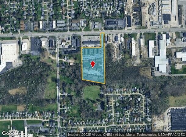 101 Silverside Dr, Toledo, OH Parcel Map