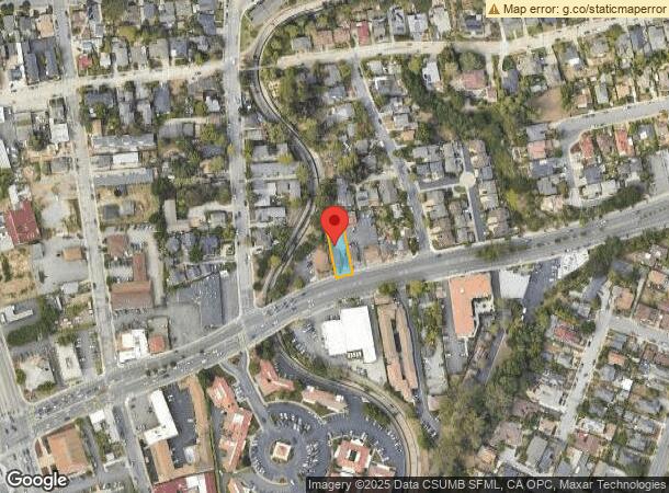  617 Water St, Santa Cruz, CA Parcel Map