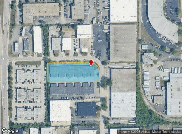  1000 Bryn Mawr Ave, Bensenville, IL Parcel Map