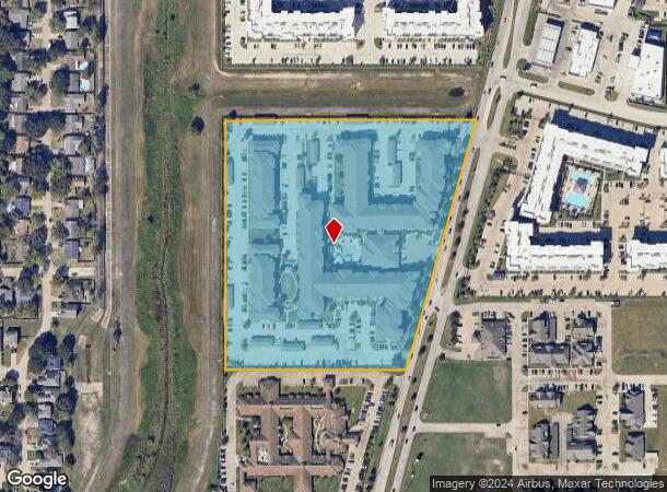  2219 Greenhouse Rd, Houston, TX Parcel Map