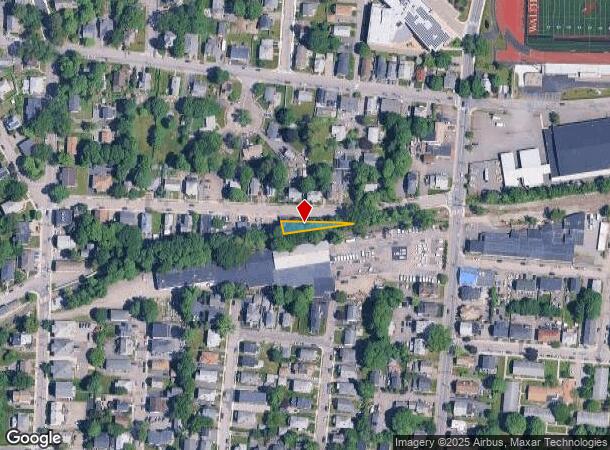  38 Guinan St, Waltham, MA Parcel Map