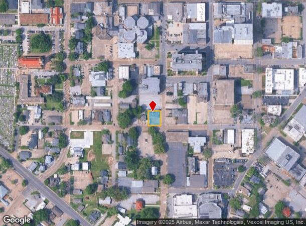  1030 Lafayette St, Lafayette, LA Parcel Map