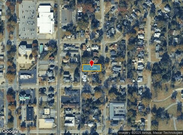  1512 Christine Ave, Anniston, AL Parcel Map