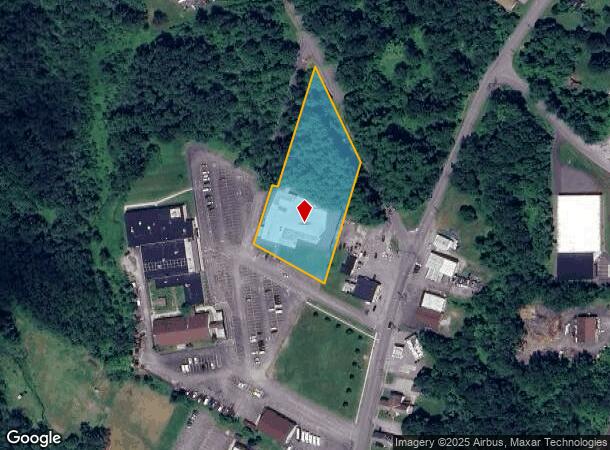 497 N Perry St, Johnstown, NY Parcel Map