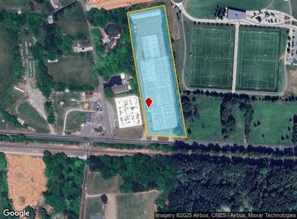813 W Center St, Mebane, NC Parcel Map