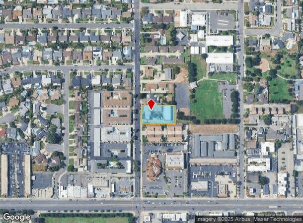950 N Walnut St, La Habra, CA Parcel Map
