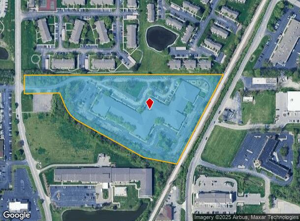 8383 Craig St, Indianapolis, IN Parcel Map