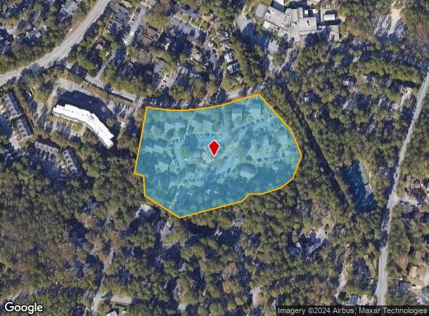  105 Hillpine Rd, Columbia, SC Parcel Map