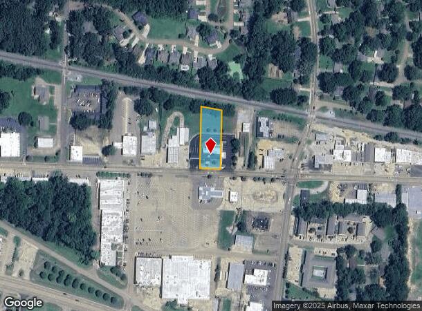 217 Clinton Blvd, Clinton, MS Parcel Map