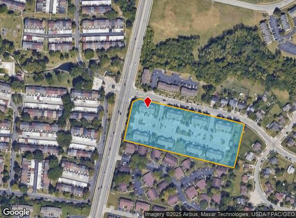  5495 Wesliegh Run Dr, Columbus, OH Parcel Map