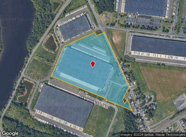  1620 River Rd, Burlington, NJ Parcel Map