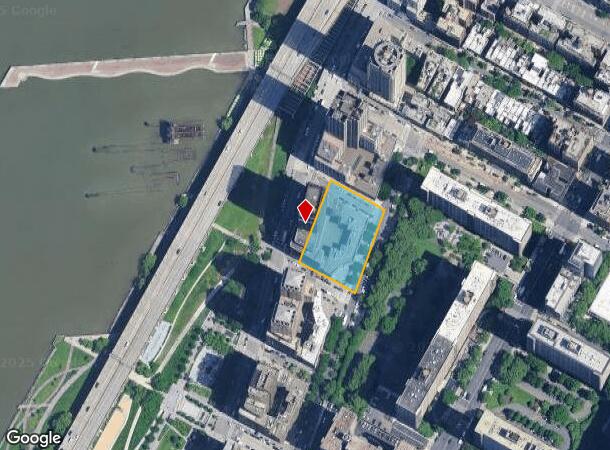 180 Riverside Blvd, New York, NY Parcel Map