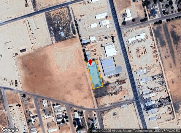 204 Sunset St, Andrews, TX Parcel Map