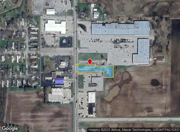  1270 N Shoop Ave, Wauseon, OH Parcel Map