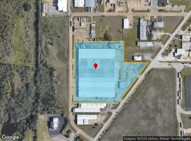  2007 N Lancaster Hutchins Rd, Lancaster, TX Parcel Map