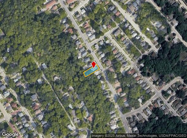  418 S 1St St, Council Bluffs, IA Parcel Map