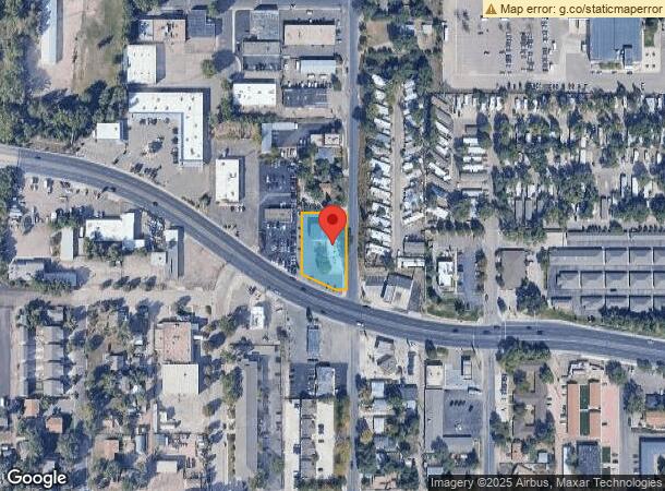  308 W Fillmore St, Colorado Springs, CO Parcel Map