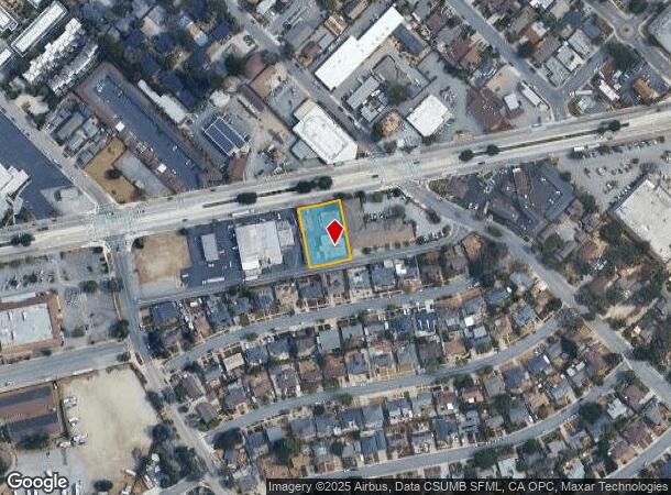 2242 Fremont St, Monterey, CA Parcel Map
