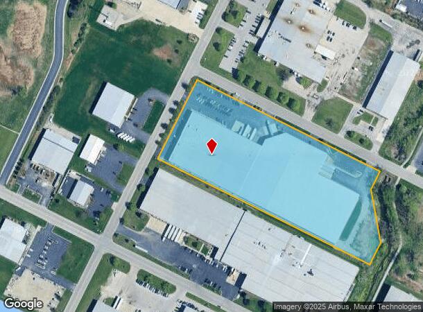3181 Commodity Ln, Green Bay, WI Parcel Map