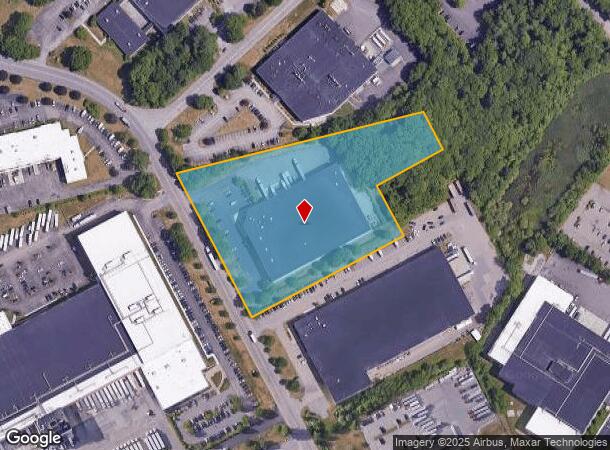 230 John Hancock Rd, Taunton, MA Parcel Map