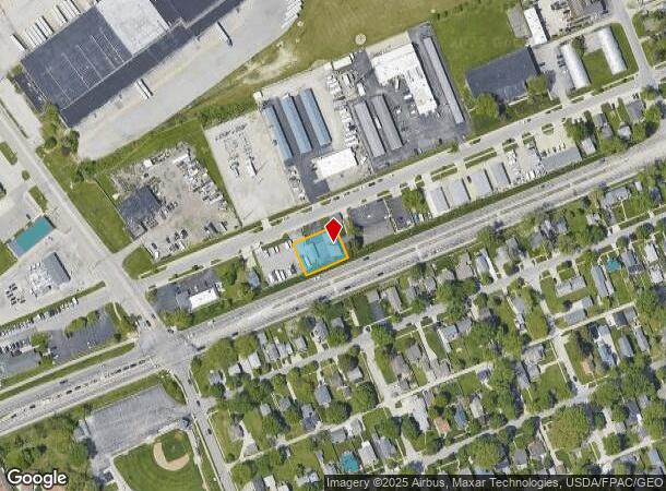  600 W Sophia St, Maumee, OH Parcel Map