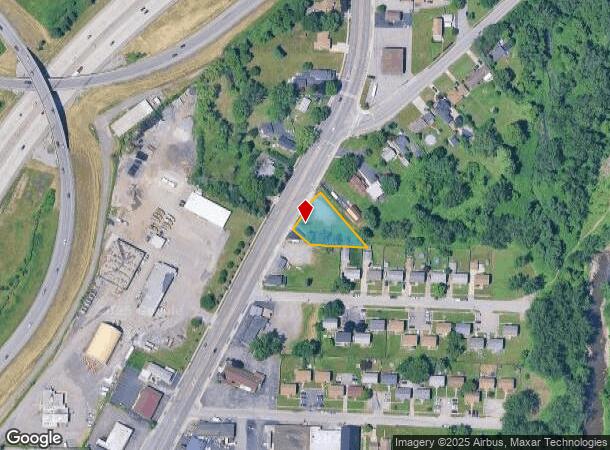 1131 Harlem Rd, Buffalo, NY Parcel Map