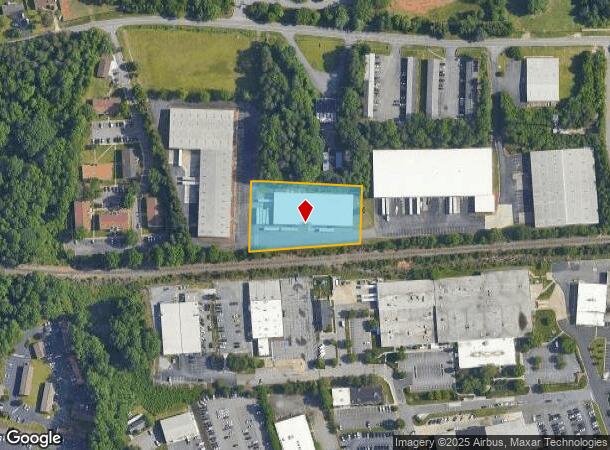 5180 Indiana Ave, Winston Salem, NC Parcel Map
