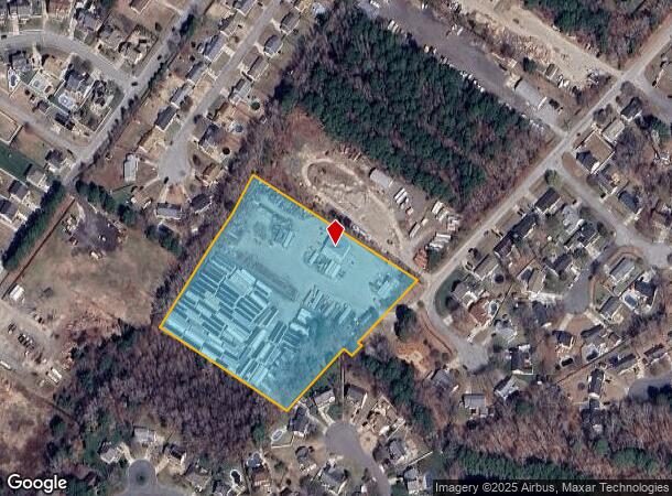  240 Progress Dr, Chesapeake, VA Parcel Map