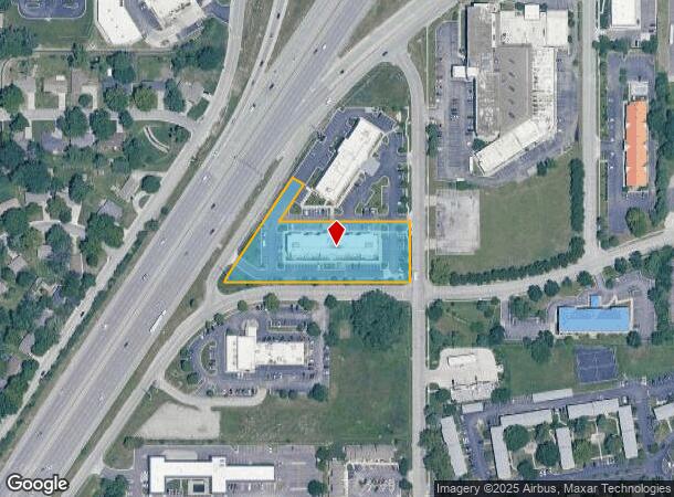  9630 Rosehill Rd, Lenexa, KS Parcel Map