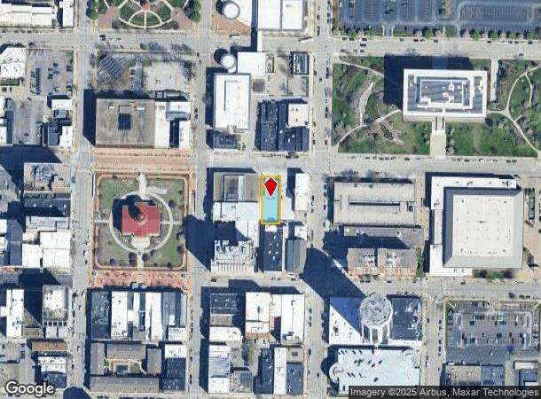  618 E Washington St, Springfield, IL Parcel Map