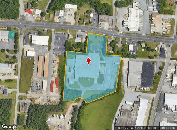 1005 W Fairfield Rd, High Point, NC Parcel Map