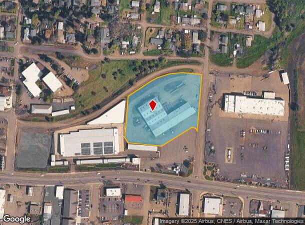 416 Ne Fulton St, Roseburg, OR Parcel Map