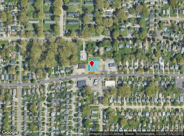  745 E Archwood Ave, Akron, OH Parcel Map