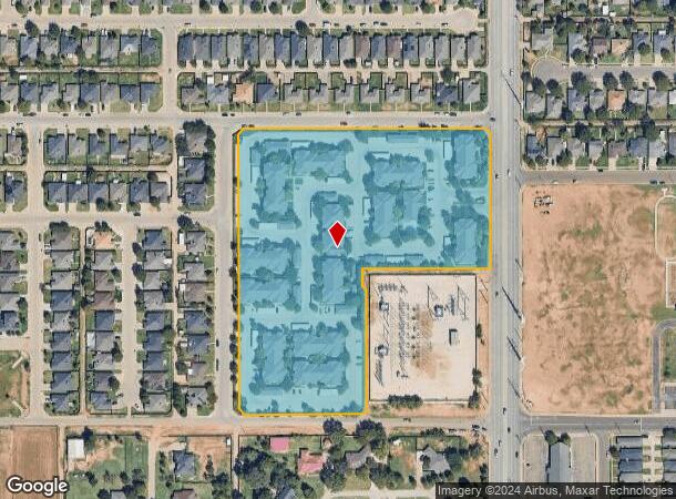  902 Milwaukee Ave, Lubbock, TX Parcel Map