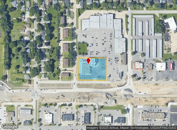 6406 University Ave, Cedar Falls, IA Parcel Map