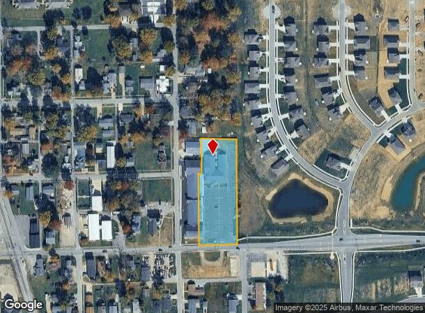 740 E Main St, Whiteland, IN Parcel Map
