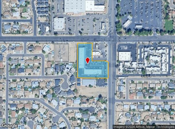  4323 W Cactus Rd, Glendale, AZ Parcel Map