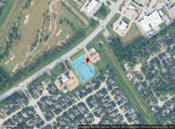 9001 Spring Cypress Rd, Spring, TX Parcel Map