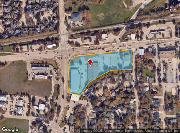  607 W Dallas Rd, Grapevine, TX Parcel Map