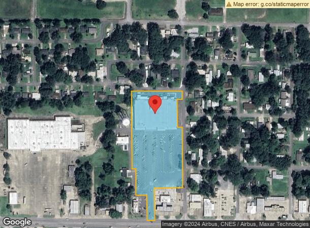  1800 W Laurel Ave W, Eunice, LA Parcel Map