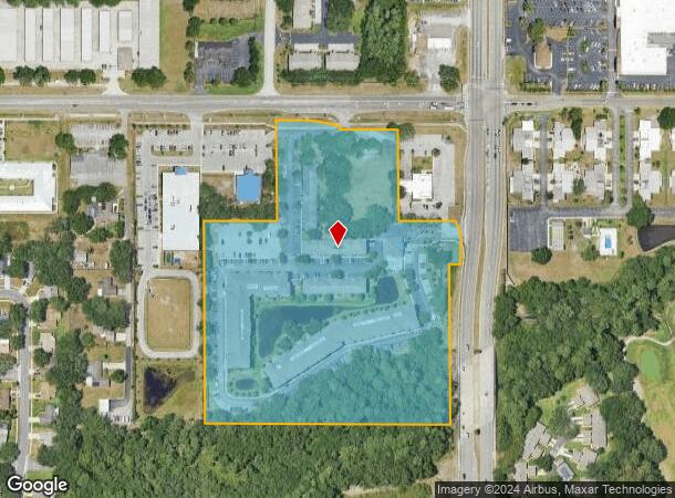  8842 Old County Road 54 Loop, New Port Richey, FL Parcel Map